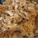 Spicy, Shredded Chicken 