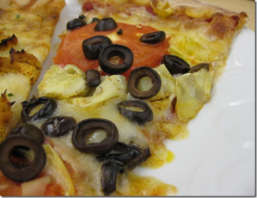 Whole Foods Artichoke, Tomato & Olive Pizza