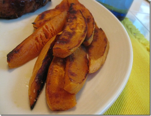 Sweet Potato Fries with Sea Salt