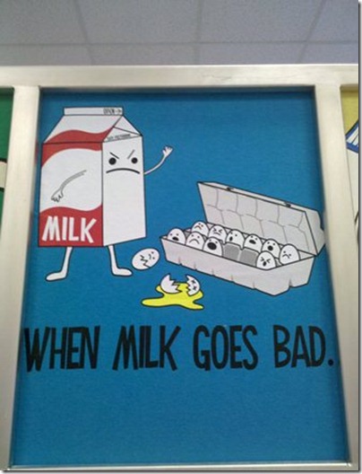 When Milk Goes Bad!! :D