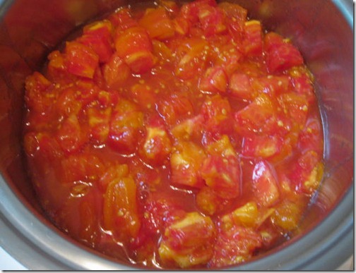 Diced stewed tomatoes