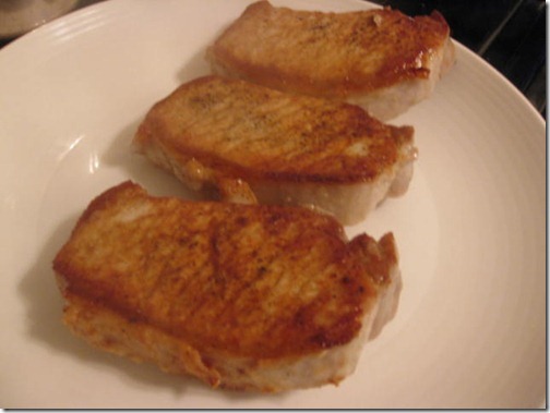 How to brown pork chops